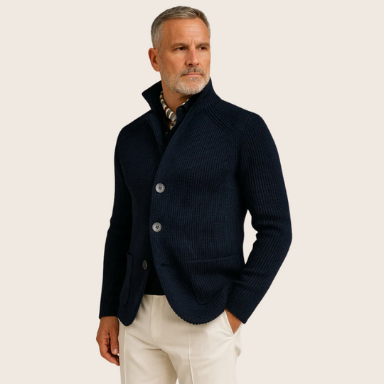 THOMAS | RETRO KNITTED CARDIGAN