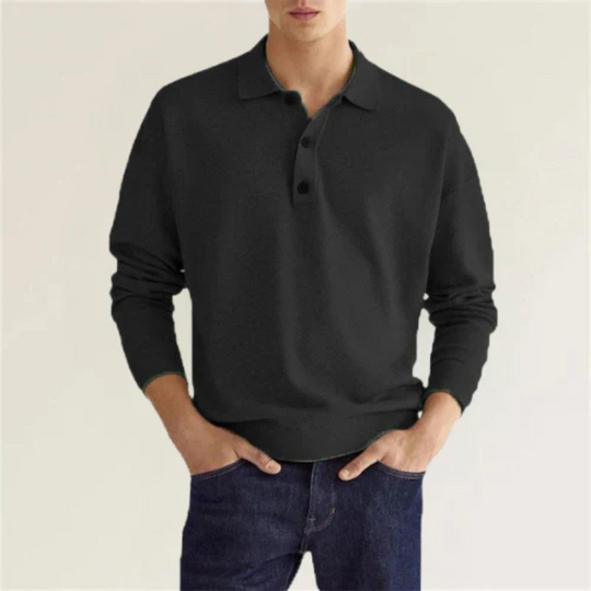 ROMAIN | LONG-SLEEVE POLO