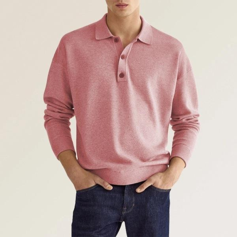ROMAIN | LONG-SLEEVE POLO