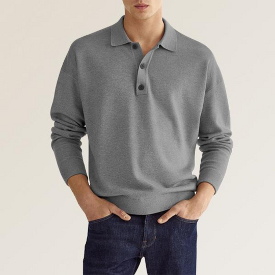 ROMAIN | LONG-SLEEVE POLO
