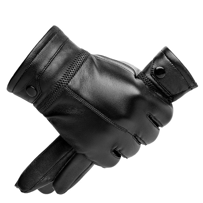 SHELBY | LEATHER GLOVES + CAP