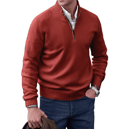 CRISPIN | SIMPLE RIBBED SWEATER