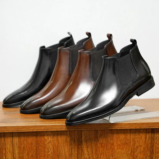 CRAIG | LEATHER CHELSEA BOOTS