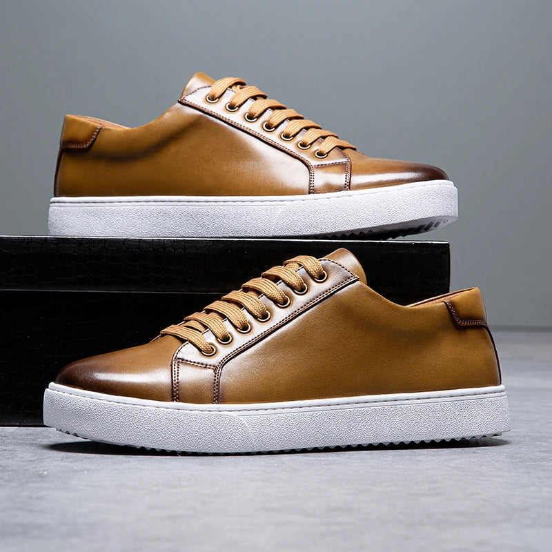 LIONEL | MEN'S LEATHER SNEAKER