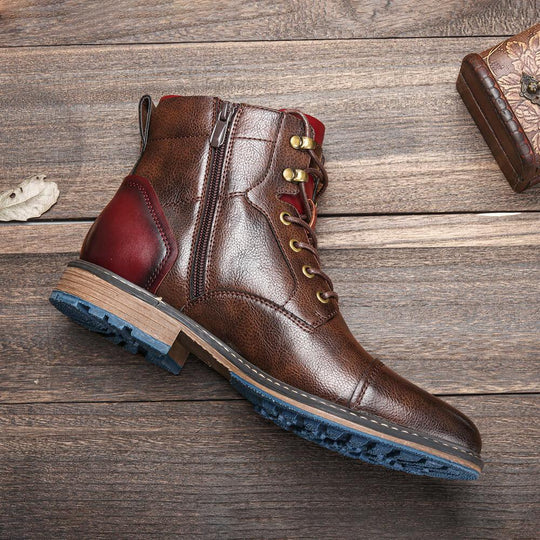 KRISTIAN | HANDCRAFTED PREMIUM LEATHER OXFORD BOOTS