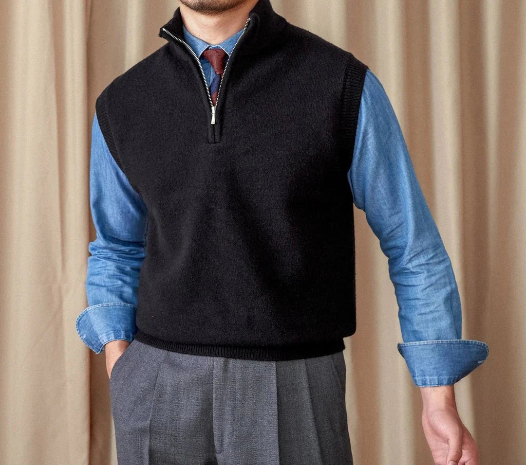 GERRY | PREMIUM GENTRY VINTAGE COLLAR VEST