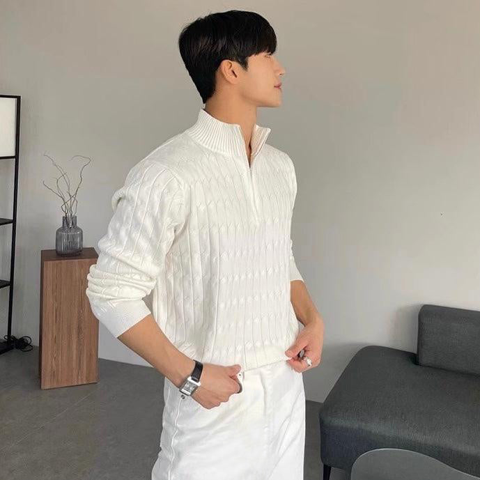 GWANGJU | HALF ZIP SWEATER