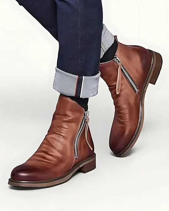 JAMES | LEATHER CHELSEA BOOTS