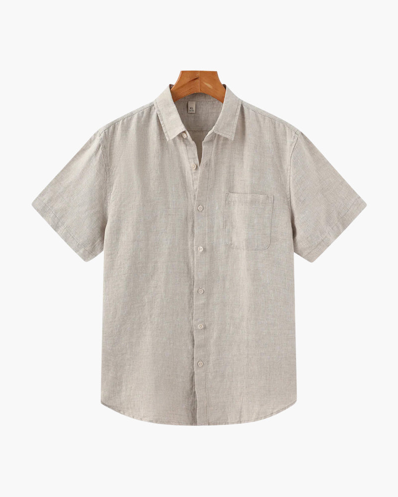 CAPE TOWN | LINEN SHORT SLEEVE SHIRT