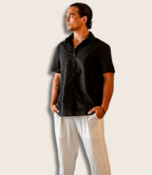 CAPE TOWN | LINEN SHORT SLEEVE SHIRT