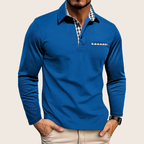 VINCE | POLO SWEATER