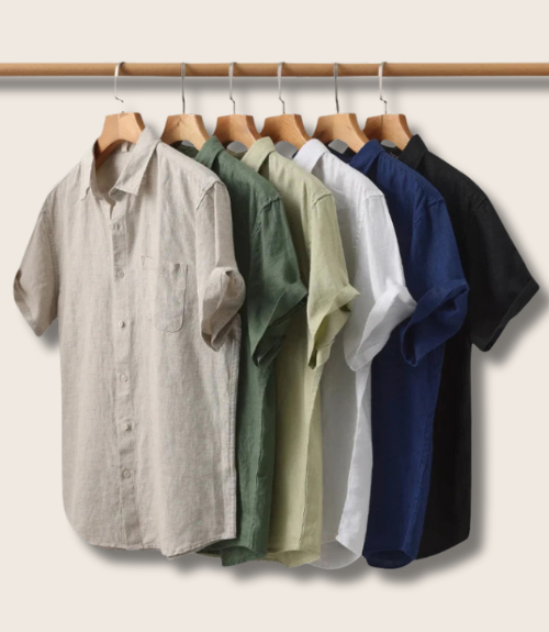 CAPE TOWN | LINEN SHORT SLEEVE SHIRT