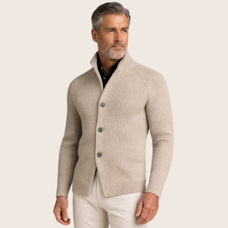 THOMAS | RETRO KNITTED CARDIGAN