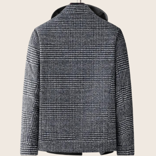 MASON | PLAID SHORT COAT