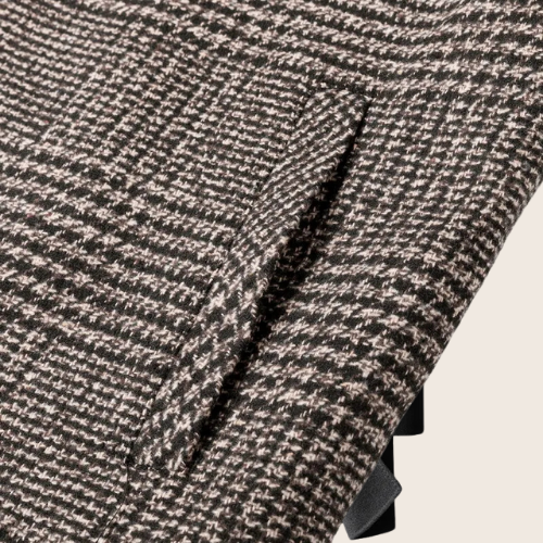 MASON | PLAID SHORT COAT