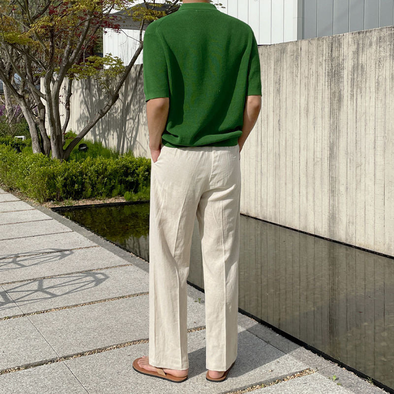 MATHIAS | OLD MONEY LINEN PANTS
