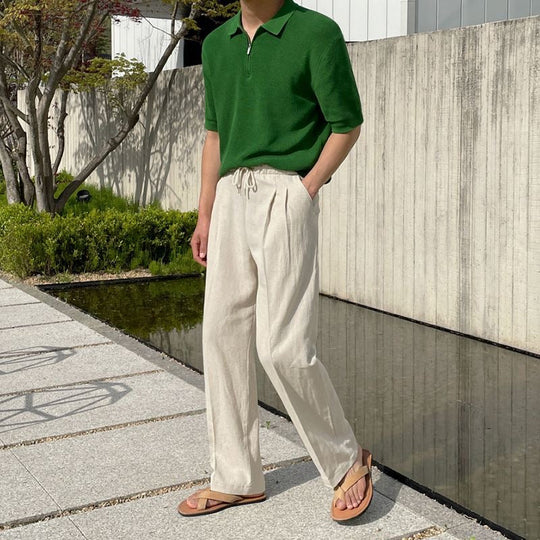 MATHIAS | OLD MONEY LINEN PANTS