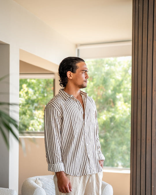 MICHAEL | OLD MONEY STRIPED SHIRT