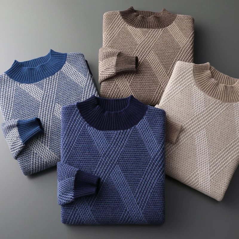 JACKSON | PURE WOOL TURTLENECK SWEATER 100% MERINO WOOL