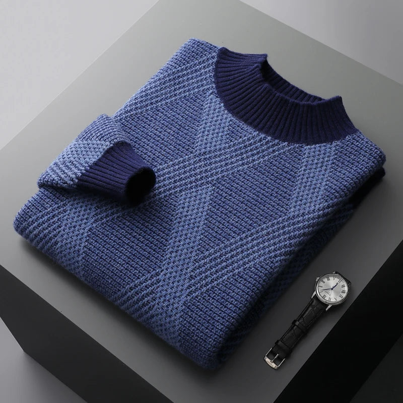JACKSON | PURE WOOL TURTLENECK SWEATER 100% MERINO WOOL