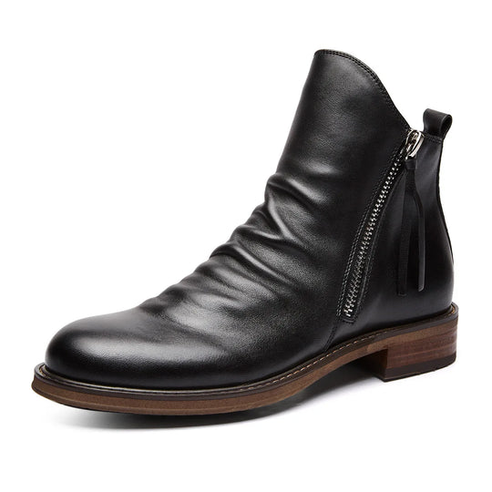 JAMES | LEATHER CHELSEA BOOTS