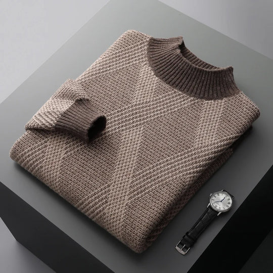 JACKSON | PURE WOOL TURTLENECK SWEATER 100% MERINO WOOL