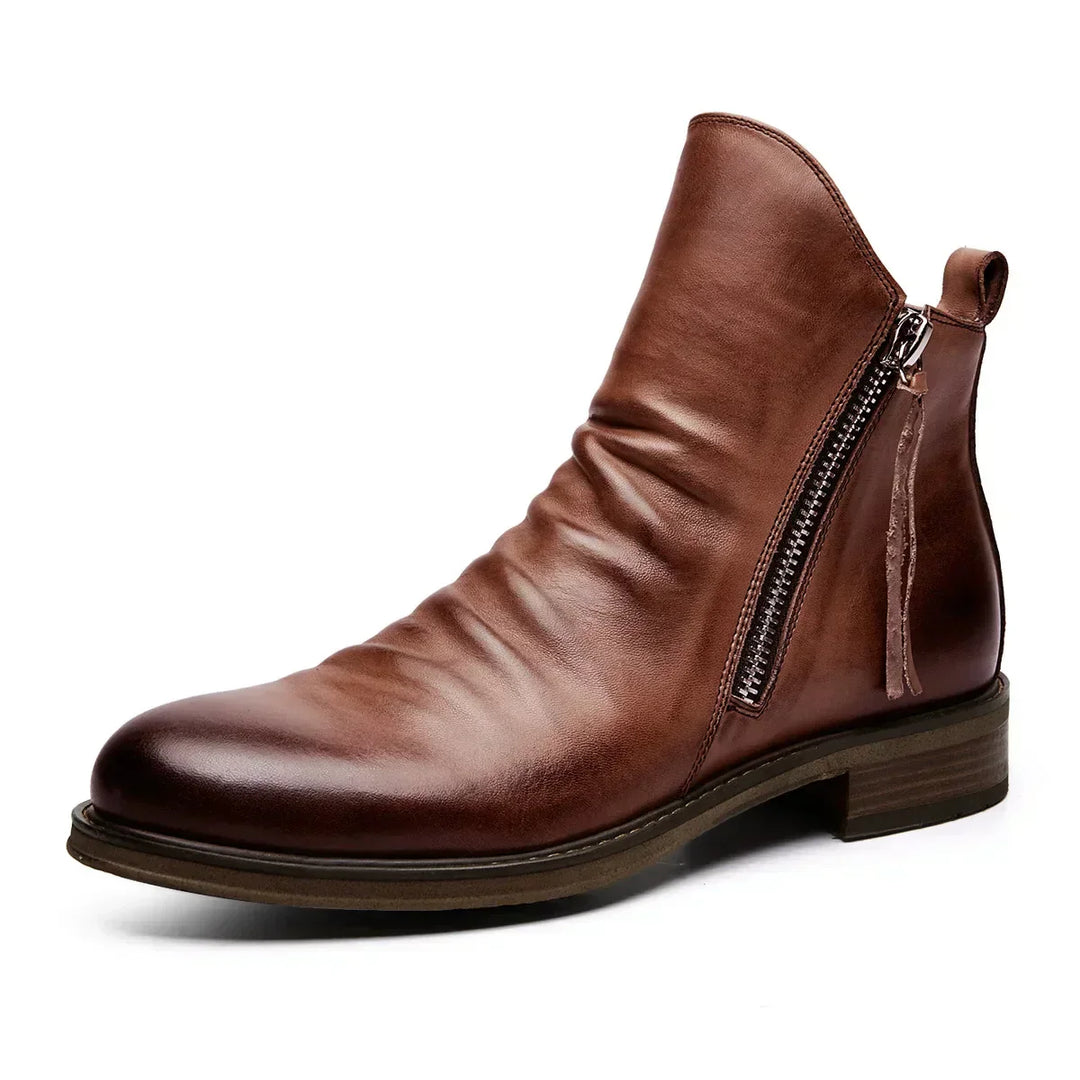 JAMES | LEATHER CHELSEA BOOTS