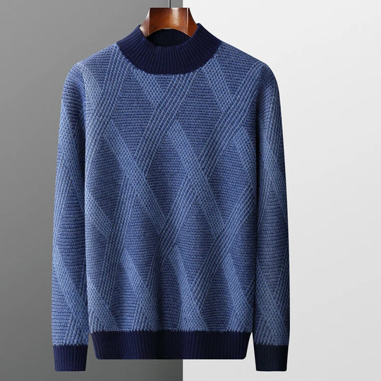 JACKSON | PURE WOOL TURTLENECK SWEATER 100% MERINO WOOL