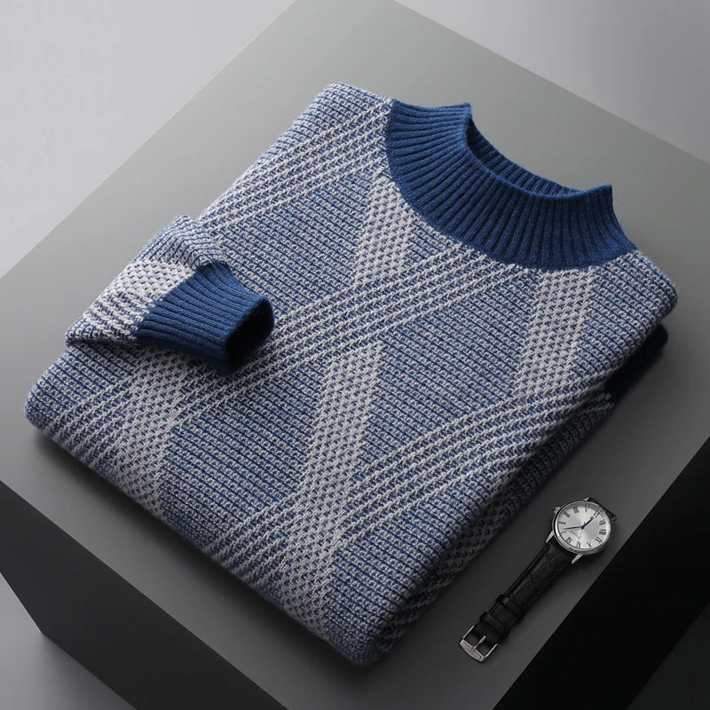 JACKSON | PURE WOOL TURTLENECK SWEATER 100% MERINO WOOL