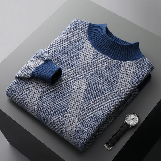 JACKSON | PURE WOOL TURTLENECK SWEATER 100% MERINO WOOL