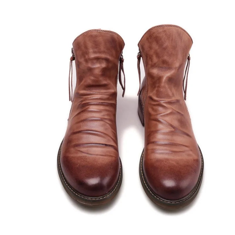 JAMES | LEATHER CHELSEA BOOTS