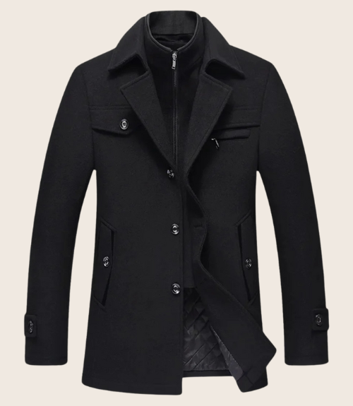 VINCE | WOOL BLEND COAT