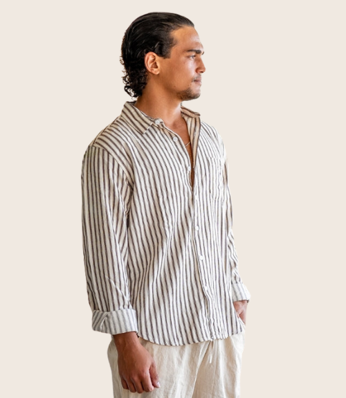 MICHAEL | OLD MONEY STRIPED SHIRT