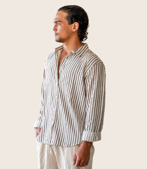 MICHAEL | OLD MONEY STRIPED SHIRT