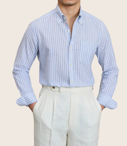 WINDSOR | OLD MONEY STRIPED SHIRT