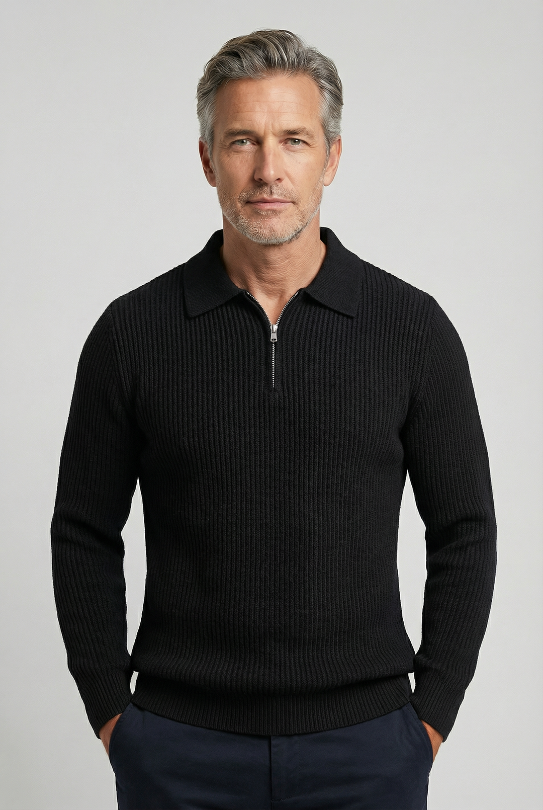 HUNTER | QUARTER-ZIP SWEATER
