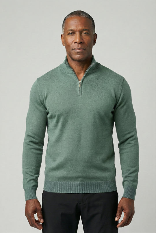 RAFFAEL | ZIPPER SWEATER