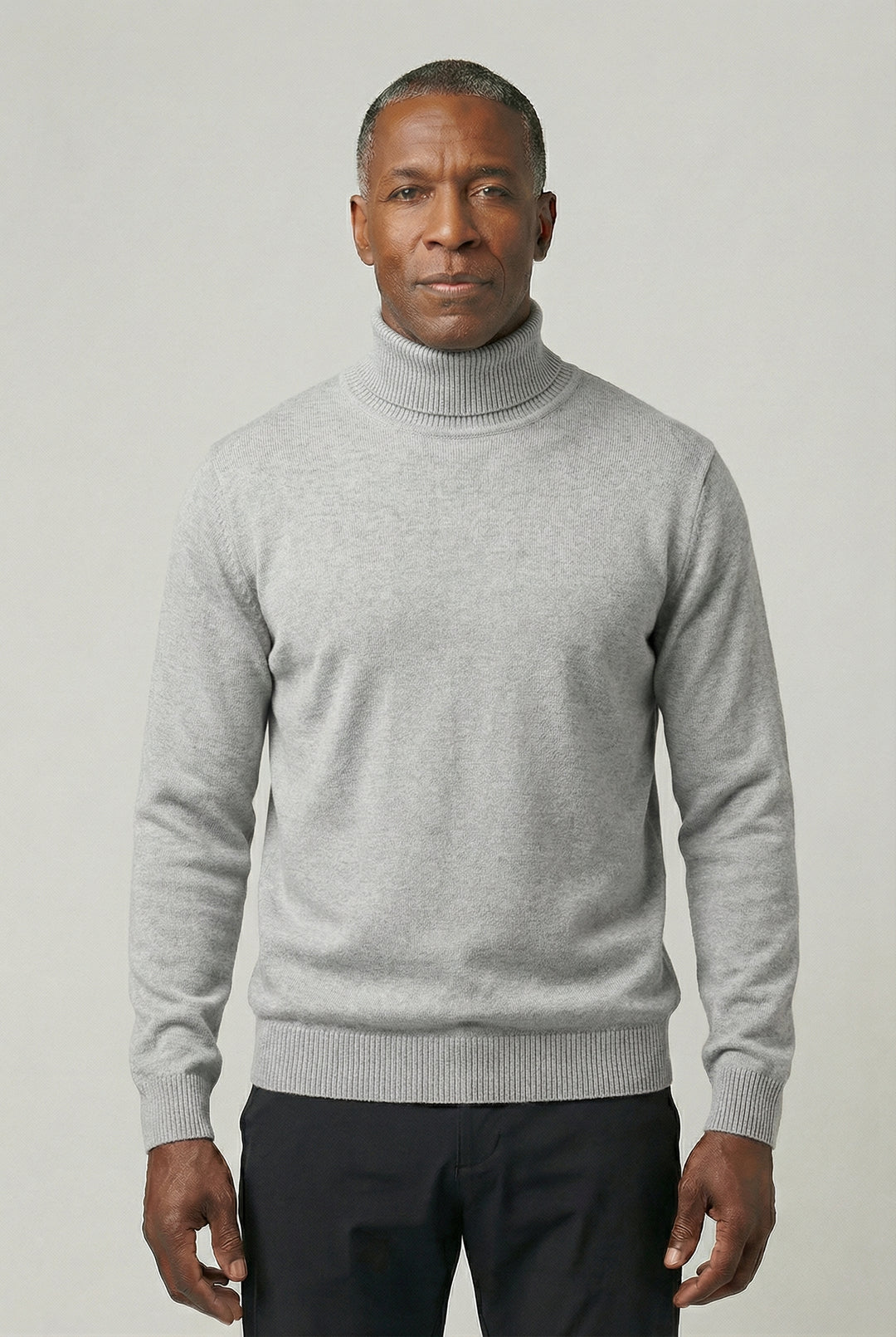 NOAH | TRIM FIT TURTLENECK SWEATER