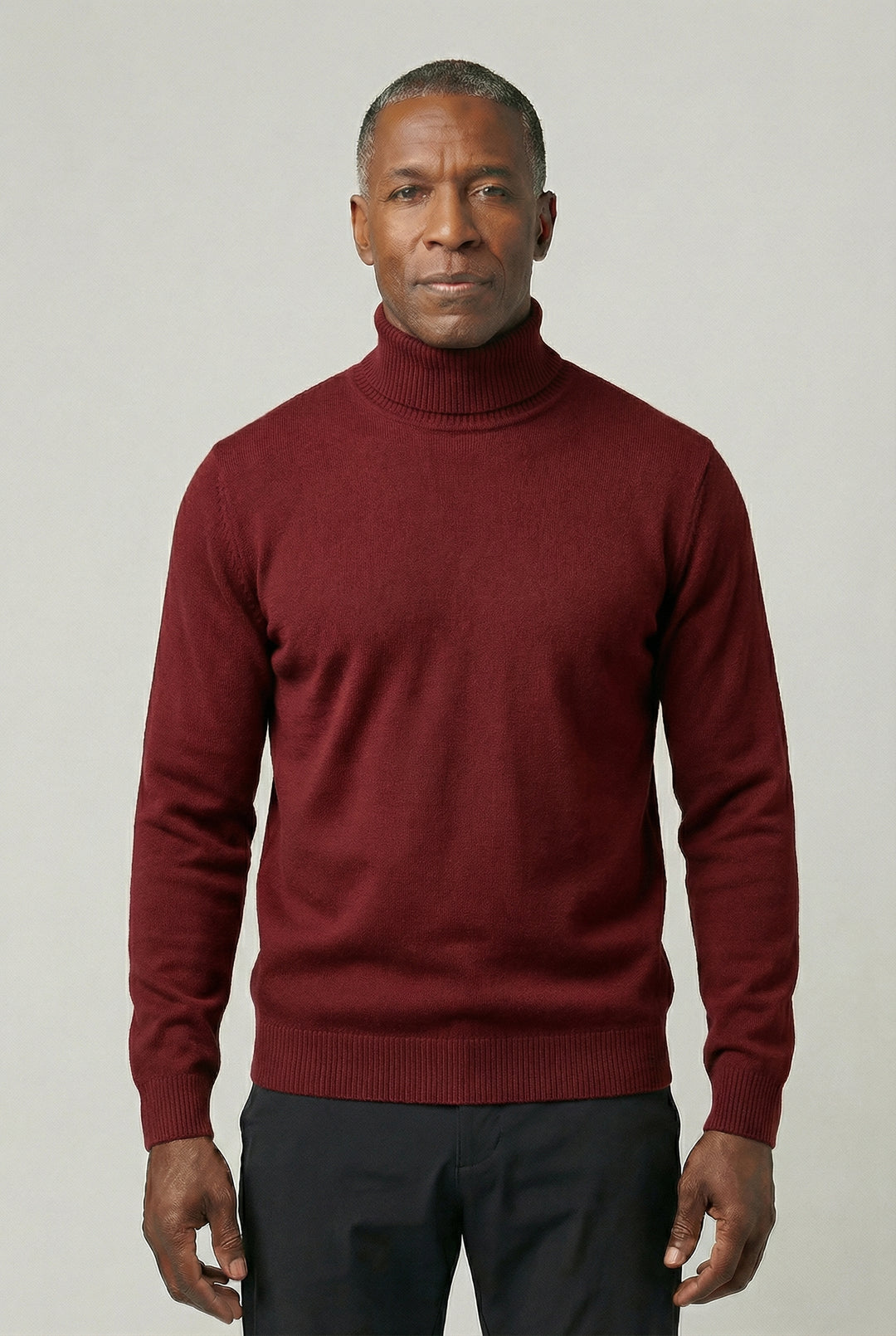 NOAH | TRIM FIT TURTLENECK SWEATER