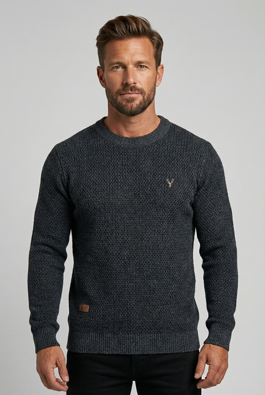 NOLAN | TEXTURED CREWNECK