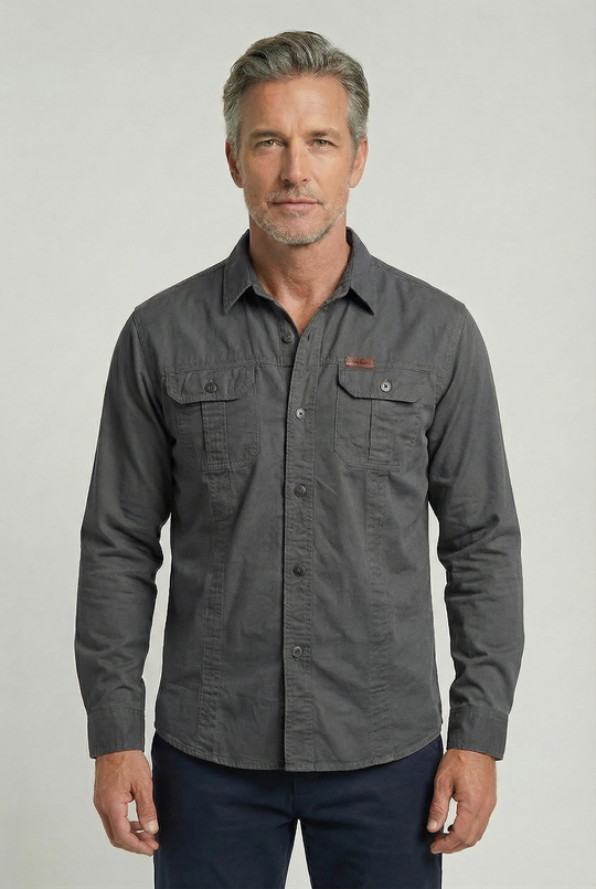 TERRY | UTILITY CARGO SHIRT