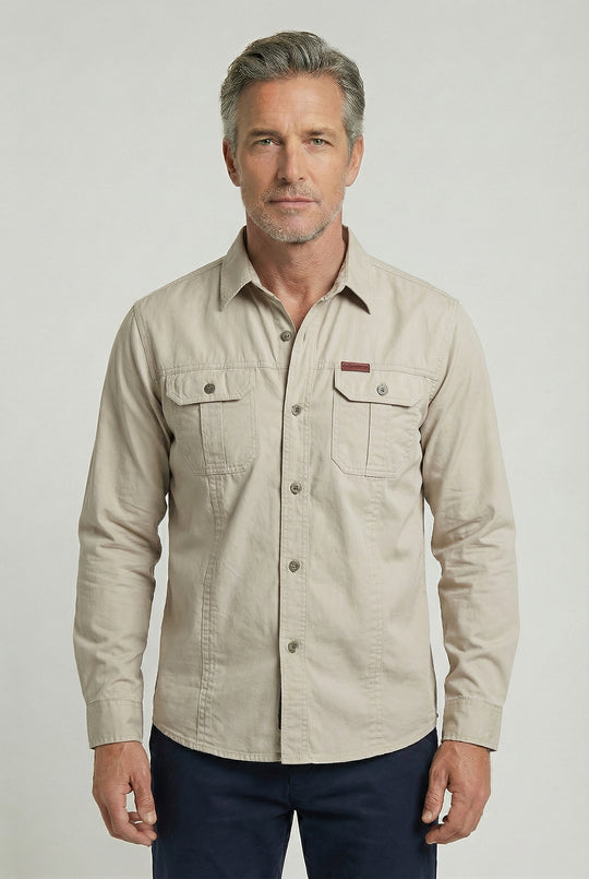 TERRY | UTILITY CARGO SHIRT