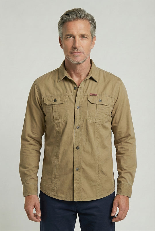 TERRY | UTILITY CARGO SHIRT