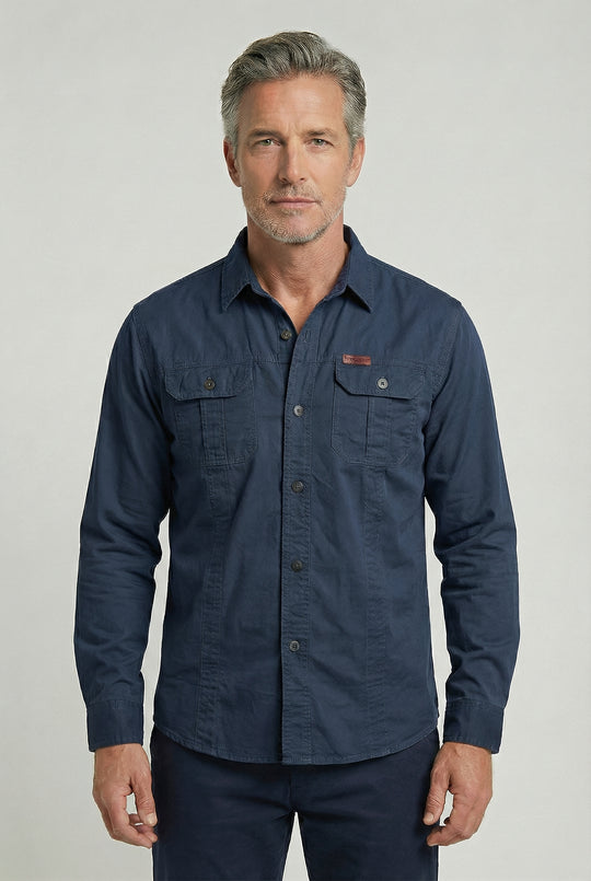 TERRY | UTILITY CARGO SHIRT
