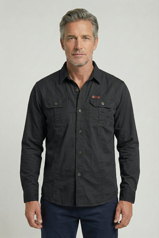TERRY | UTILITY CARGO SHIRT