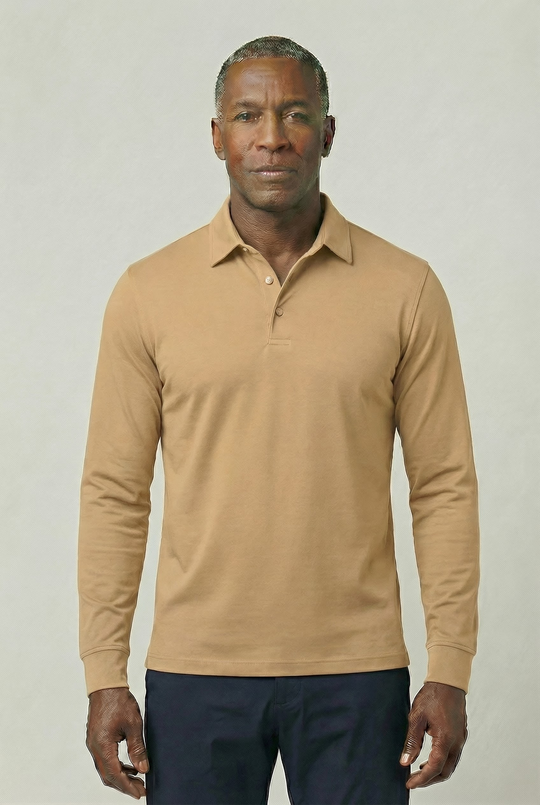 DAMIEN | LONG-SLEEVE POLO