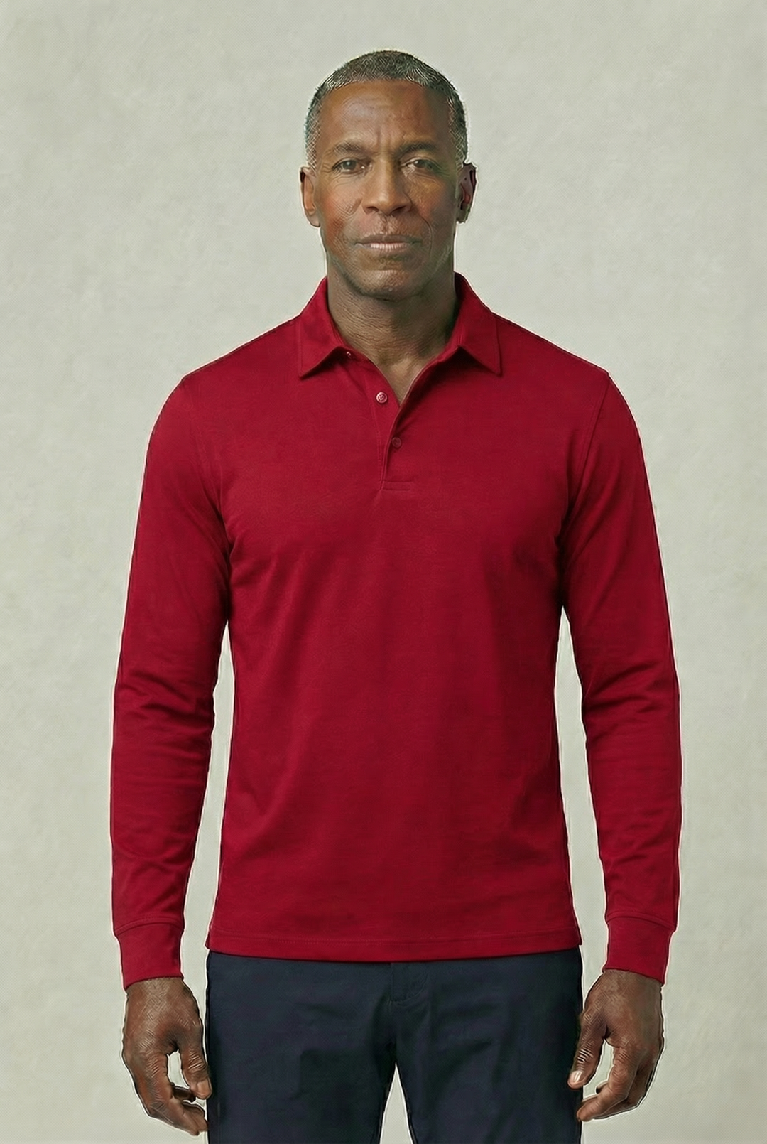 DAMIEN | LONG-SLEEVE POLO