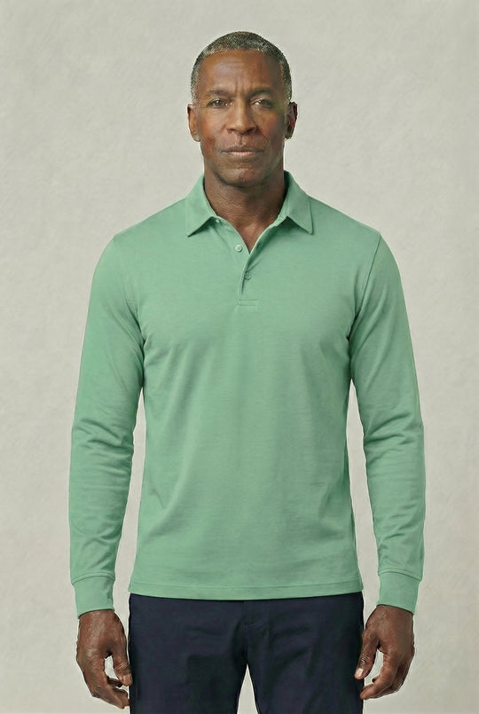 DAMIEN | LONG-SLEEVE POLO