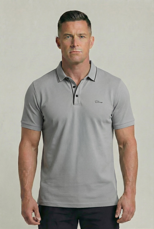 ELIJAH | CONTRAST-TIPPED POLO