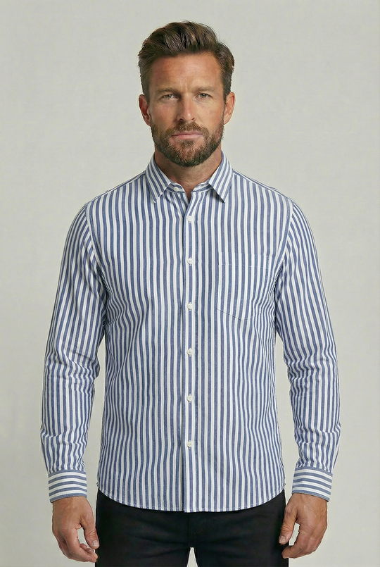 MICHAEL | OLD MONEY STRIPED SHIRT